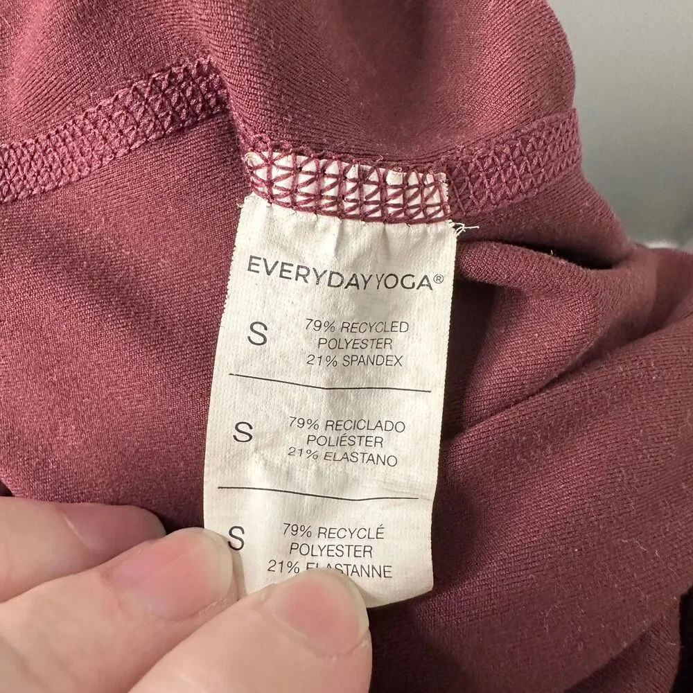 EveryDay Yoga Leopard Print Red Jumpsuit - Picture 9 of 10